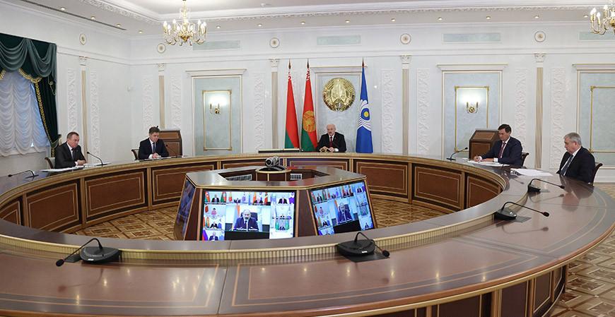 О пройденном пути, защите интересов и локомотиве интеграции. Главное из речи Александра Лукашенко на саммите СНГ