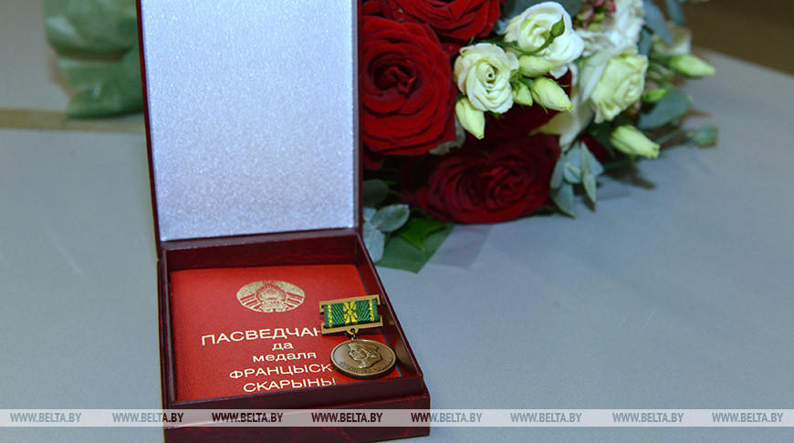 Руководитель движения "За единение "Сябры" Павел Сидорук награжден медалью Франциска Скорины
