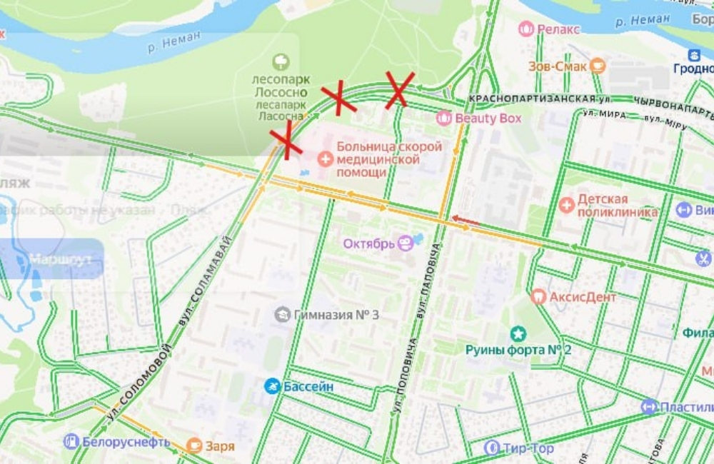 В Гродно на время велопробега перекроют улицу Соломовой