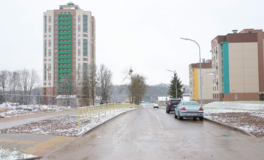 Главные дороги и малое кольцо. В Гродно обустраивают подъездные пути к новому микрорайону на улице Лидской