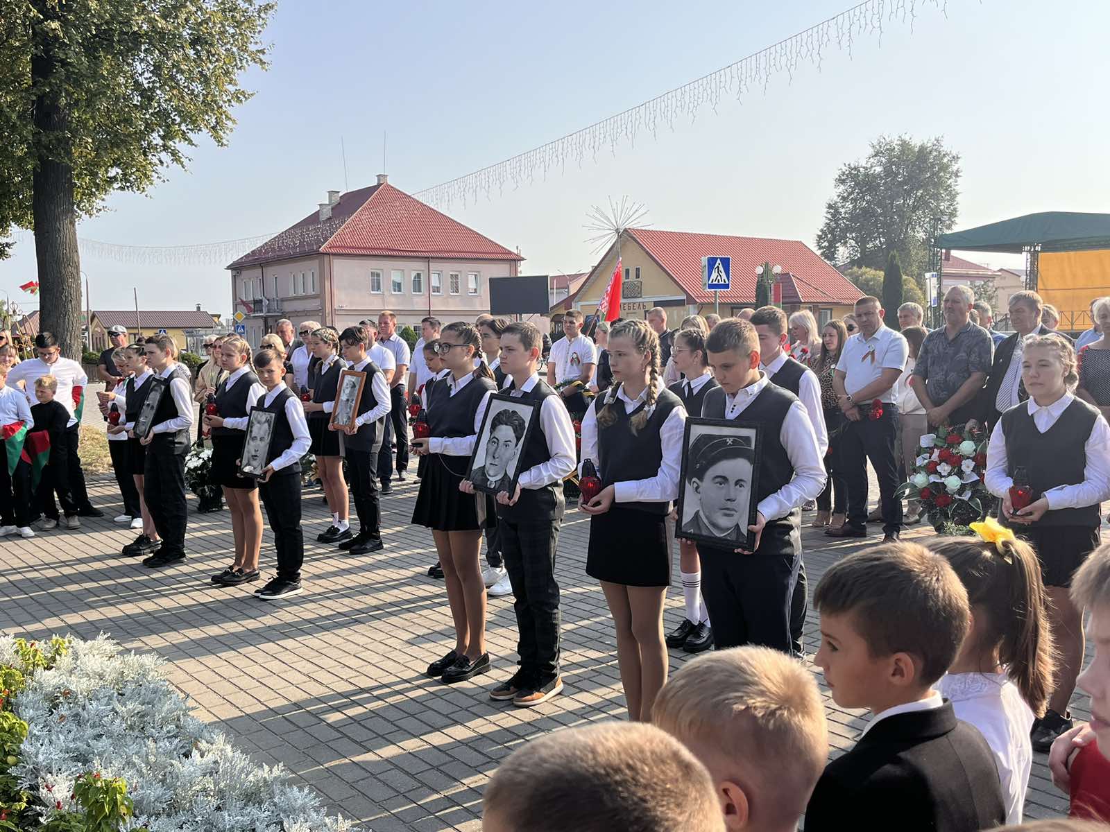 В Скиделе состоялся митинг-реквием "Память. Без срока давности"