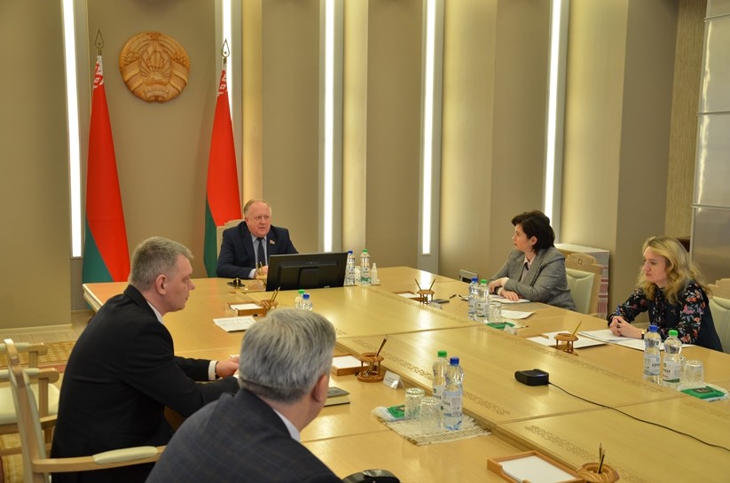 Член Президиума Совета Республики Виктор Лискович провел заседание организационного комитета по вопросам подготовки проекта «Поезд Памяти»