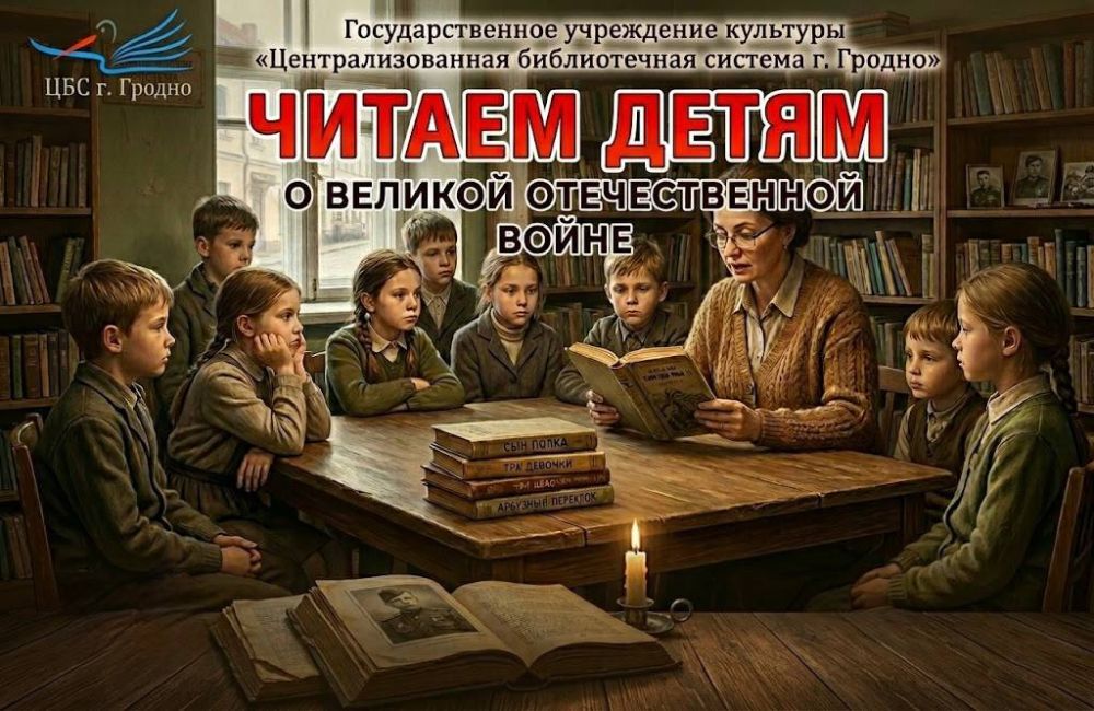 В 11 библиотеках Гродно детям прочитают рассказы о Великой Отечественной войне
