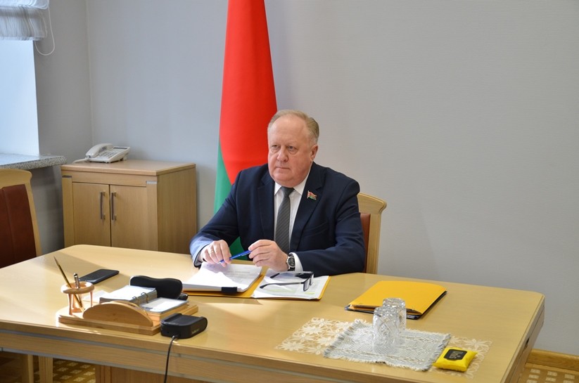 Виктор Лискович принял участие в заседании Республиканской комиссии, посвященном рассмотрению результатов реализации грантов Президента Республики беларусь в науке, образовании, здравоохранении и культуре за 2021 год