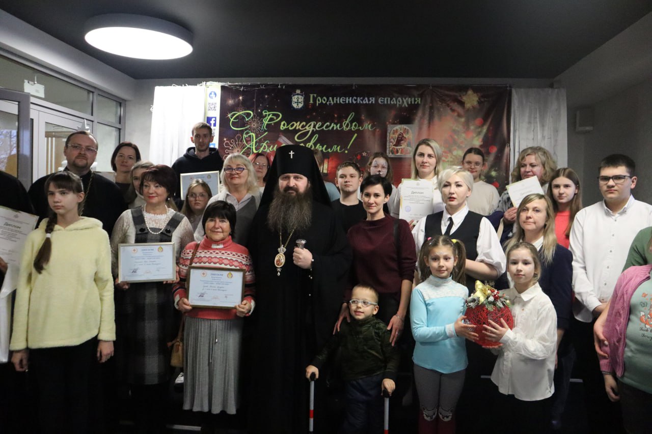 Обуховские «Лялечки» побывали на II Рождественской ёлке Гродненской епархии