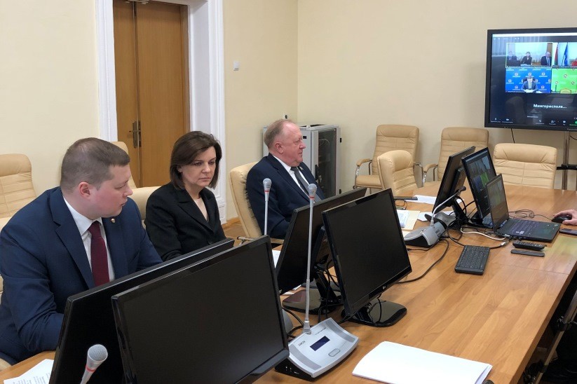 Член Президиума Совета Республики Виктор Лискович принял участие в рабочем совещании по вопросам подготовки выставочной площадки «Добрососедство под открытым небом»