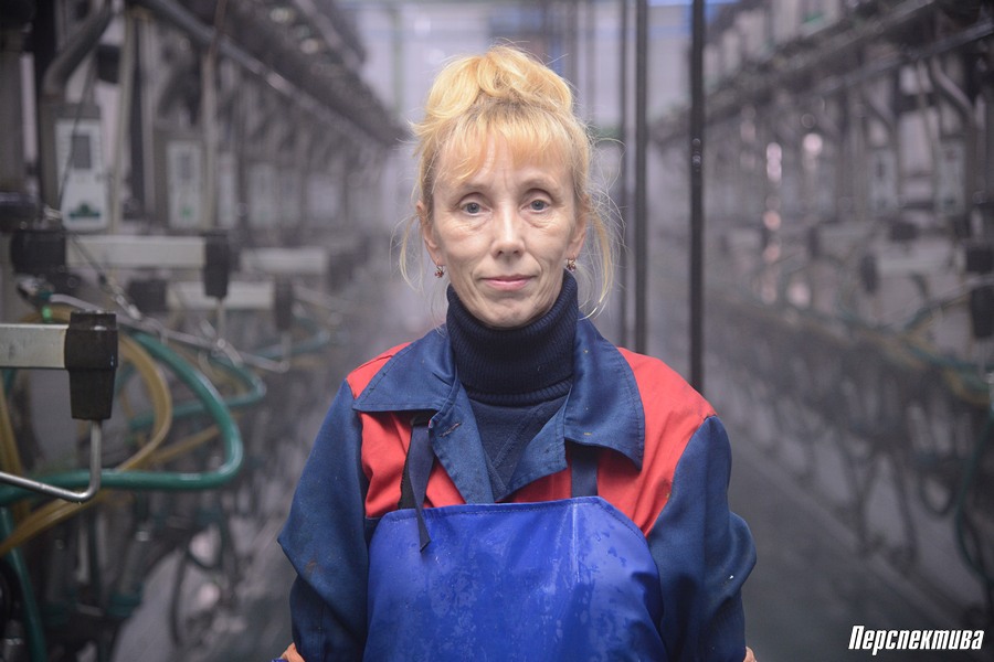 Калюбко Марина, оператор машинного доения