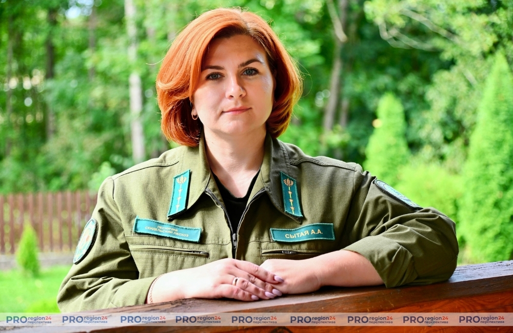 Одна такая: Анна Сытая - единственная женщина-лесничий в Скидельском лесхозе
