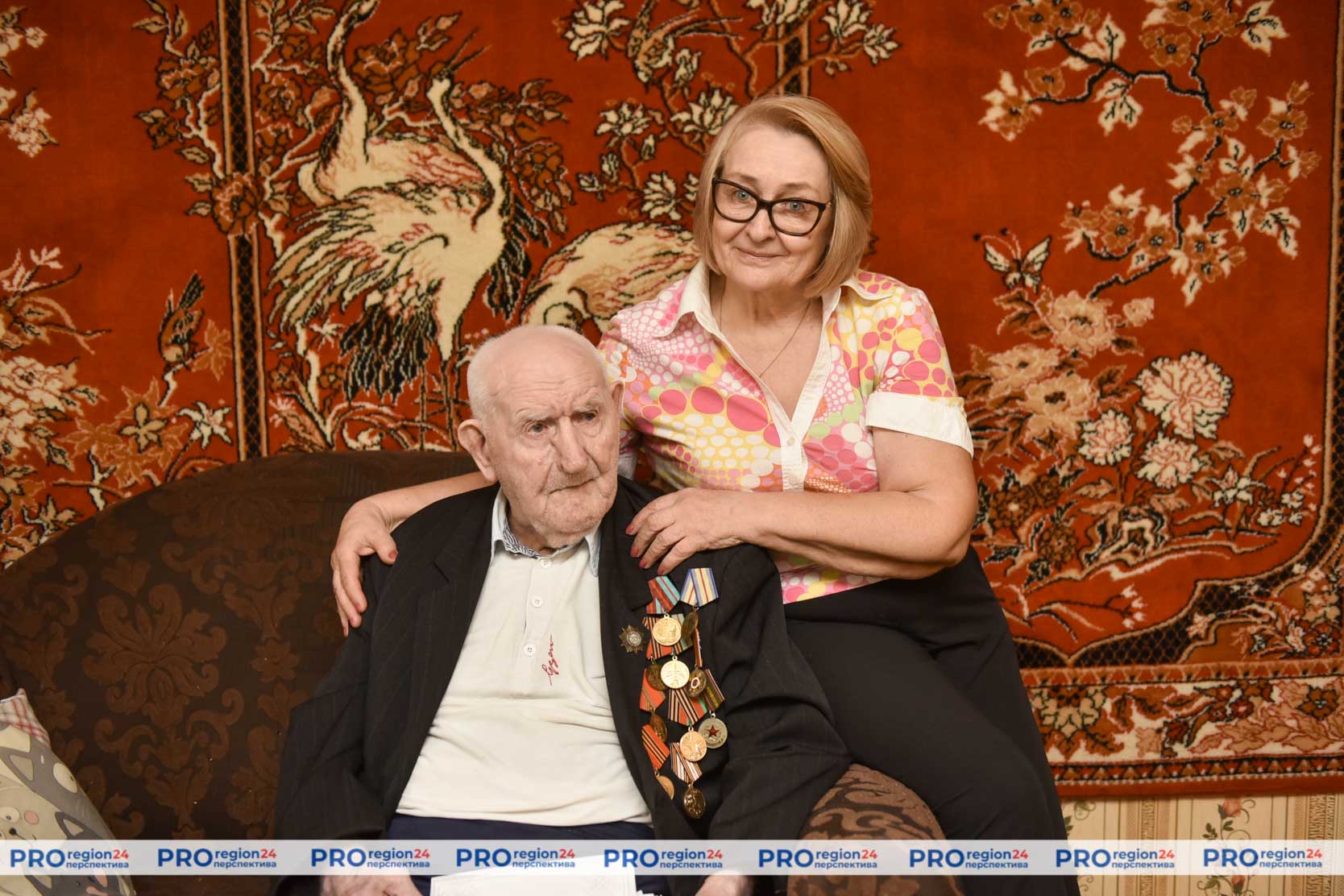 Ветерана Великой Отечественной войны Николая Цыцуру поздравили с 95-летием