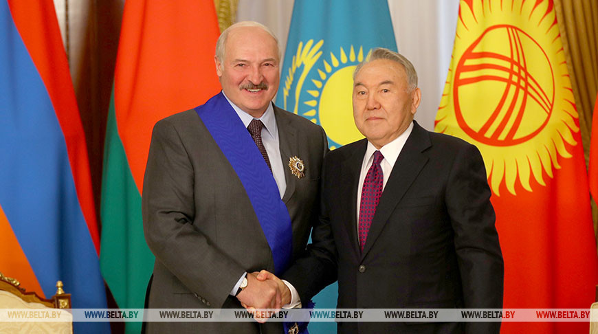 Состоялся телефонный разговор Александра Лукашенко с Нурсултаном Назарбаевым