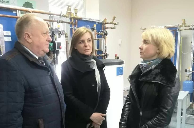 Виктор Лискович изучил условия для развития образовательной деятельности и формирования мотивации обучающихся в ресурсном центре ЭкоТехноПарк-Волма