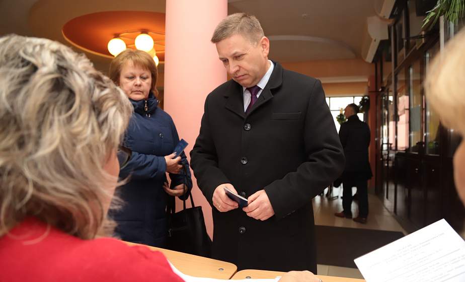 Иван Лавринович: «Каждый избиратель сегодня может и должен отдать свой голос, ведь мы голосуем за наше общее будущее»