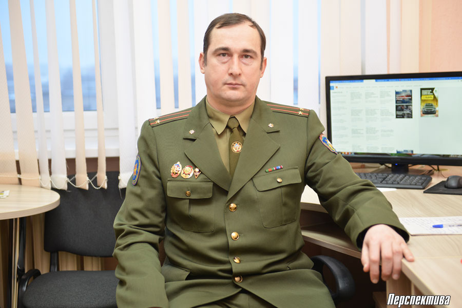 Начальник Гродненского РОЧС Александр Сафиуллин рассказал о работе, техническом вооружении и о профессионалах своего дела