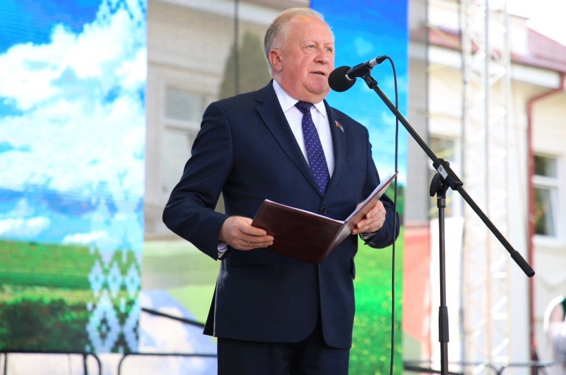 Член Президиума Совета Республики Виктор Лискович принял участие в фестивале-ярмарке тружеников села «Дажынкі-2022» в г.п. Большая Берестовица