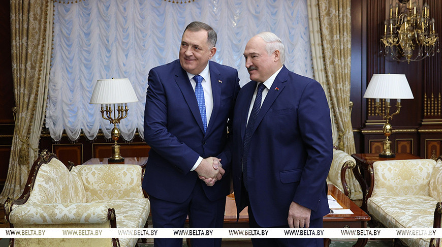 Лукашенко на переговорах с Президентом Республики Сербской: всегда рады оказать вам помощь и поддержку
