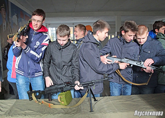 В гостях у воинов