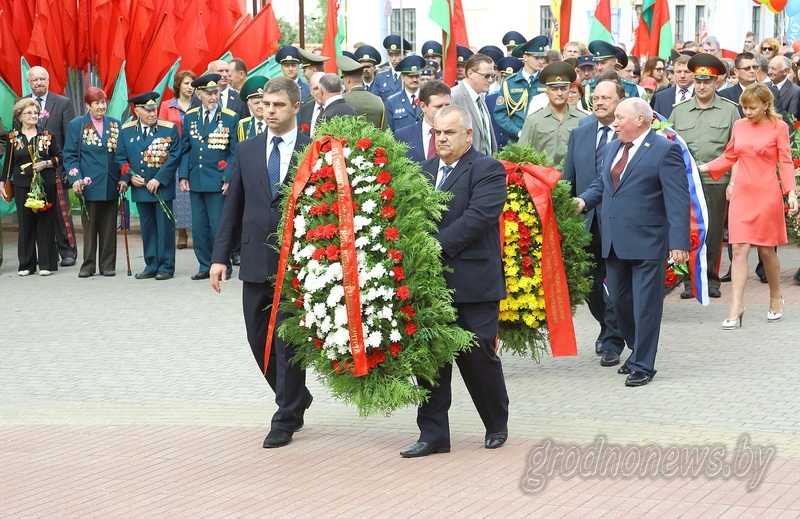 В Гродно отмечают День освобождения города от немецко-фашистских захватчиков
