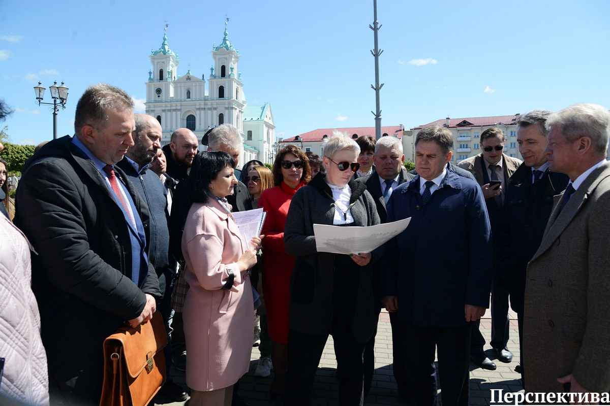 Игорь Петришенко проверил готовность Гродно к фестивалю национальных культур