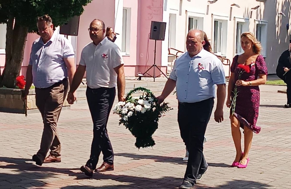 Сегодня в Обухово почтили память воинов-освободителей