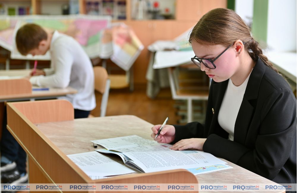 Экзамен в Вертелишковской СШ 4