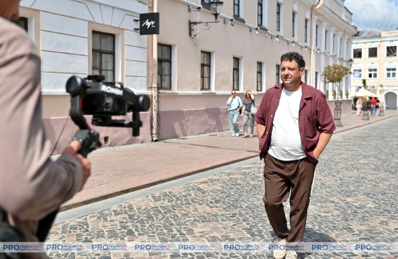 Съемки программы 8