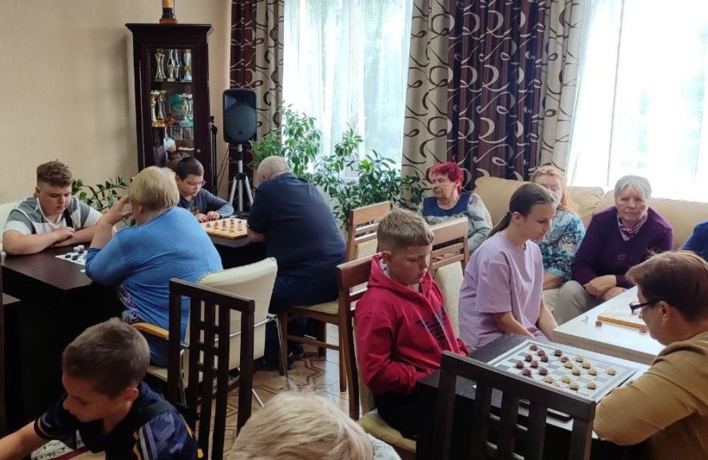 Соревнования по шашкам 1