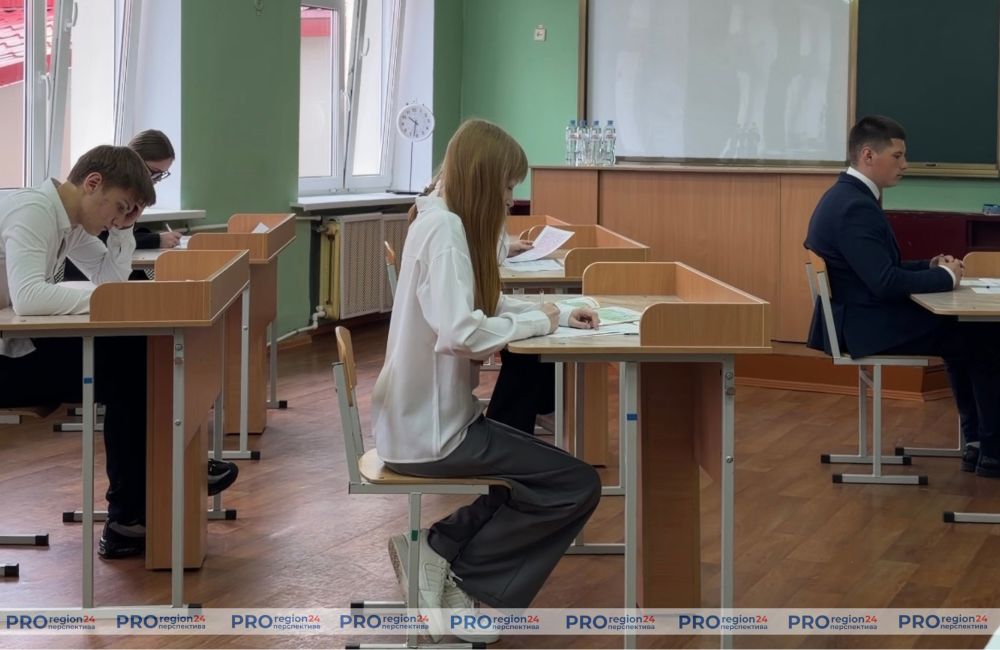 Экзамен в Вертелишковской СШ 3